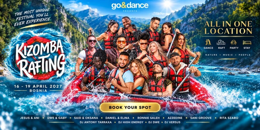 Kizomba Rafting 2027 – The world’s only Kizomba ＆ Rafting experience